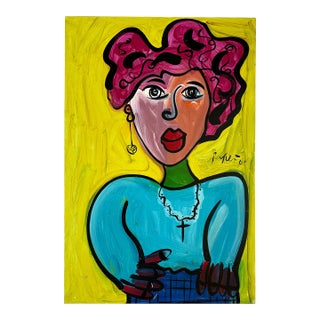 1967 Original Peter Keil Painting For Sale