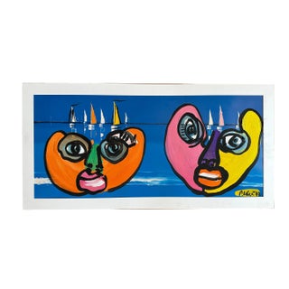 1972 Original Peter Keil Painting For Sale