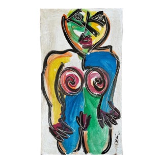 1977 Titled Original Peter Keil Painting For Sale