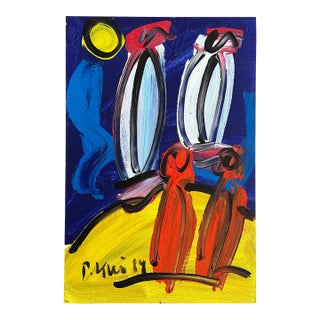 1984 Original Peter Keil Painting For Sale