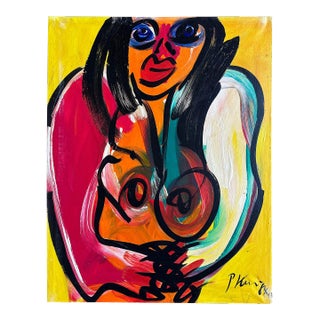 1987 Original Peter Keil Painting For Sale
