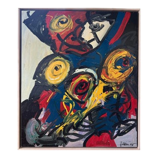 1990 Original Peter Keil Painting For Sale