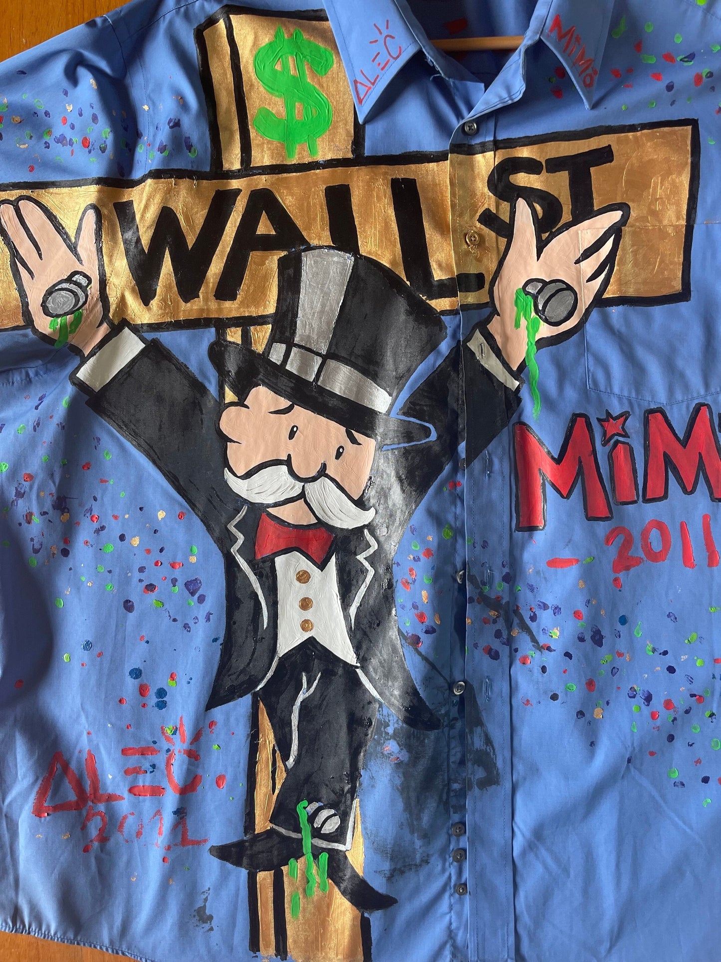 Legendary Wall Street Cross Shirt