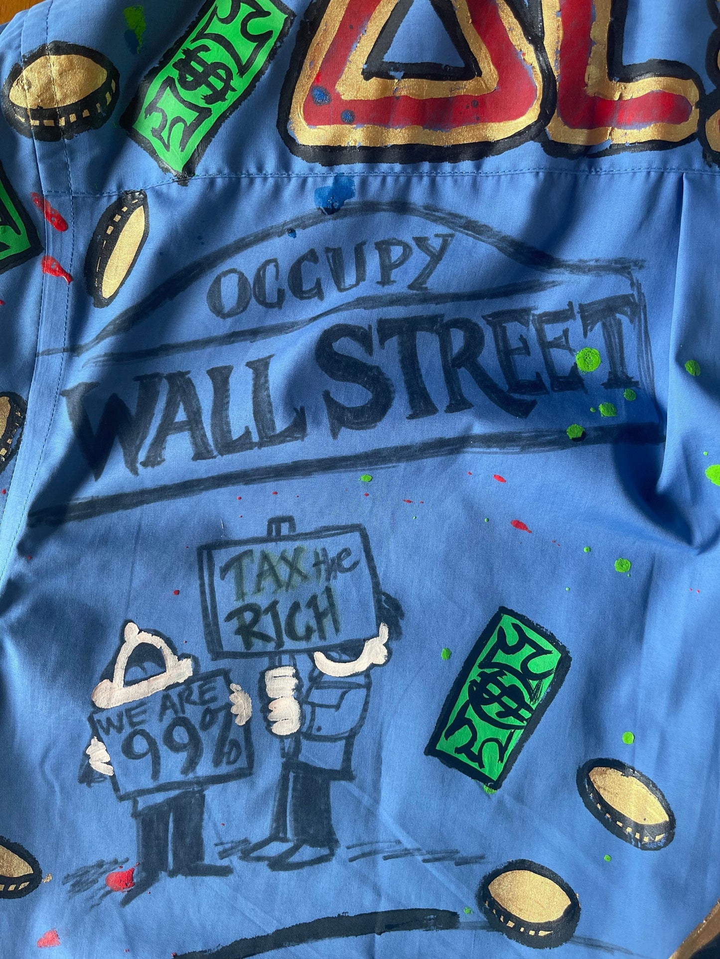 Legendary Wall Street Cross Shirt