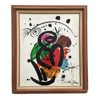 Abstract Expressionist Peter Keil Original Oil Painting For Sale