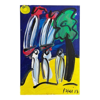Original 1987 Peter Keil Painting For Sale