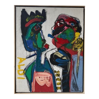 Original 1988 Peter Keil Painting For Sale