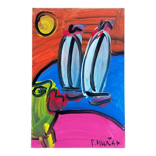 Original 1997 Peter Keil Painting For Sale