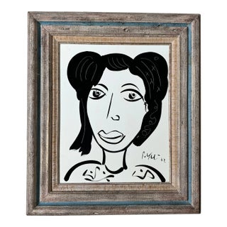 Original Painting by Artist Peter Keil, Dated 1972 For Sale