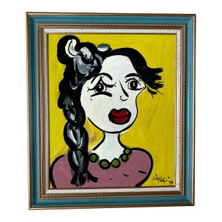Original Painting by Artist Peter Keil, Dated 1997 For Sale