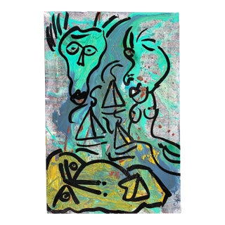 Original Peter Keil Painting For Sale
