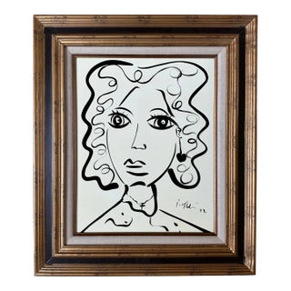 Original Peter Keil Painting, Dated 1972 For Sale