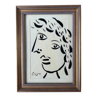 Original Peter Keil Painting Framed For Sale