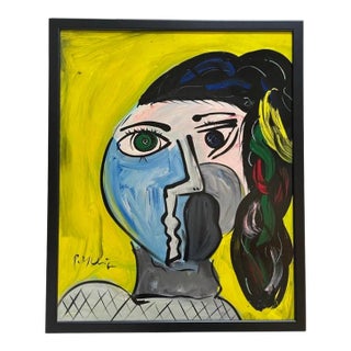 Original Peter Keil Painting Framed For Sale