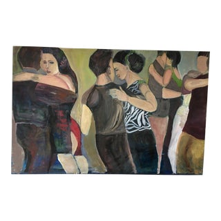 Peter Keil Realistic Oil on Canvas For Sale